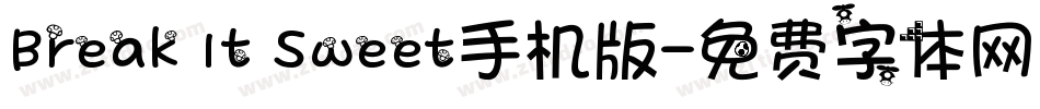 Break It Sweet手机版字体转换